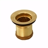 Jones Stephens Polished Brass Deep Junior Duo Basket Strainer B02101