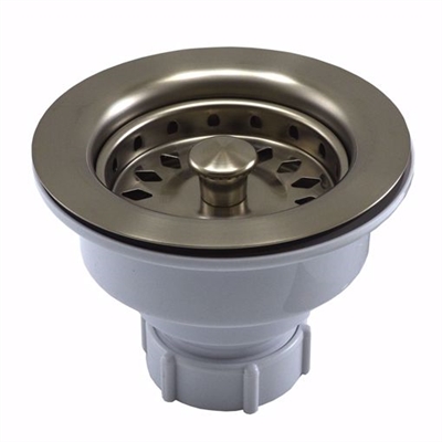 Jones Stephen Brushed Nickel Basket Strainer B02408