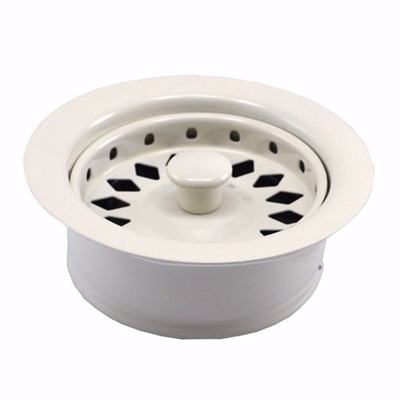 Jones Stephen Biscuit Disposer Flange with Basket Strainer and Stopper, Boxed B03003B