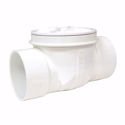 Jones Stephens 6" PVC Backwater Valve B04600