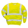 Portwest Hi-Vis Sweatshirt Yellow B303Y