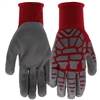 Boss Gloves Women's Tactile Grip with MicroArmor Technology Seamless Glove Burgundy B32061 Case of 12