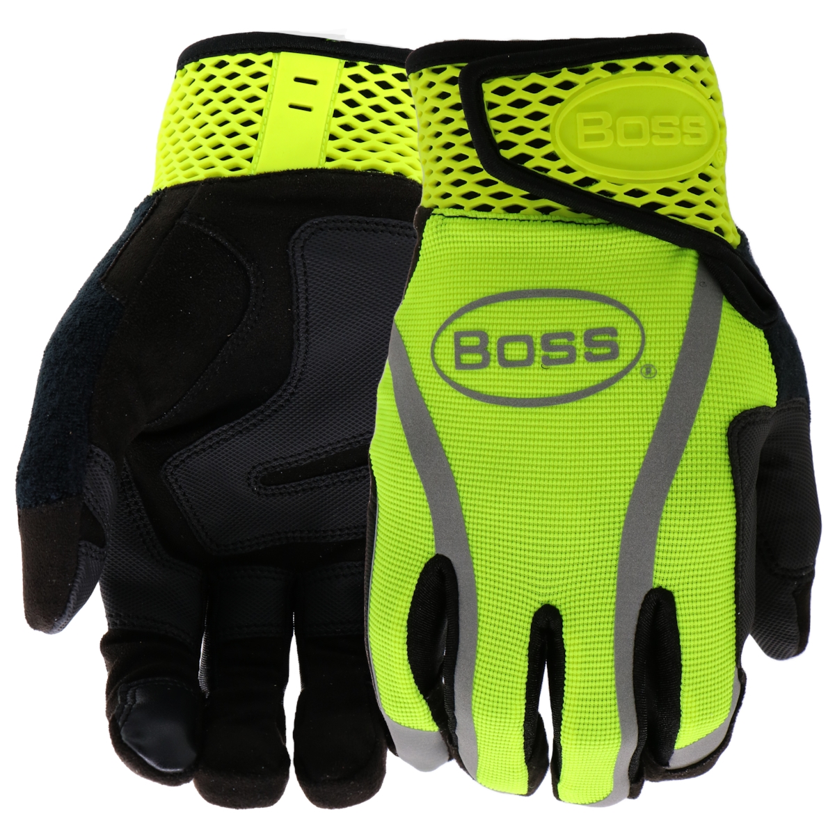 Boss Hi-Vis Polyurethane Gloves