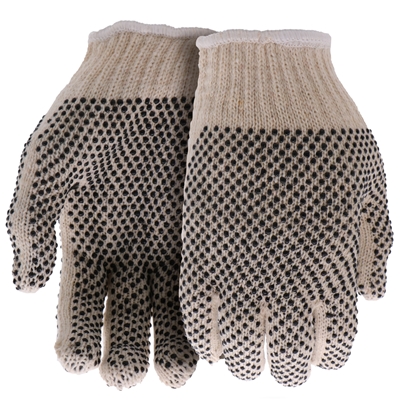 Boss Gloves String Knit with Gripping Dots Gloves Beige B61031-6P Case of 12