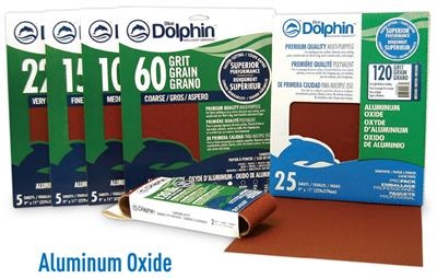 Blue Dolphin Aluminum Oxide 9"x11" Sand Paper SP AO9115 Case of 50 Sheets