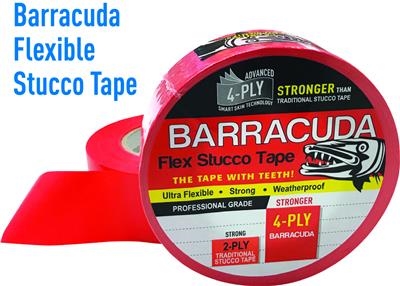 Blue Dolphin Barracuda Stucco 1.88 in x 60yds Tape TP BARA STUCCO Case of 24