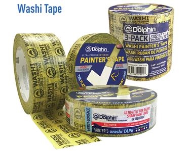 Blue Dolphin Painting Tape .94 inch x 60.15yds TP WASHI SP2 Case of 36