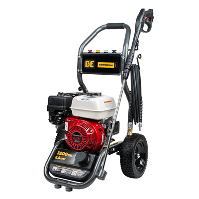 BE Pressure 23,200 PSI - 2.8 GPM Gas Pressure Washer with Honda GX200 Engine and AR Triplex Pump BE3265HA