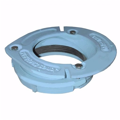 Jones Stephens 4" Code Blue No Caulk 1" Offset Closet Flange C40640