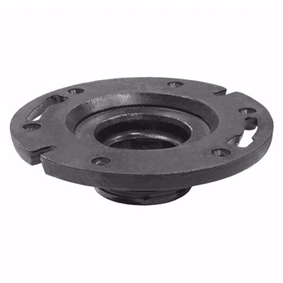 Jones Stephens 3" x 2" Cast Iron Two Finger Closet Flange 47320