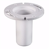 Jones Stephens 3" PVC Closet Flange with 6" Barrel and Plastic Ring C50308