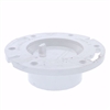 Jones Stephens 3" x 4" PVC Closet Flange with Knockout C50340