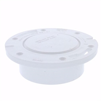 Jones Stephens  4" PVC Closet Flange with Knockout C50400