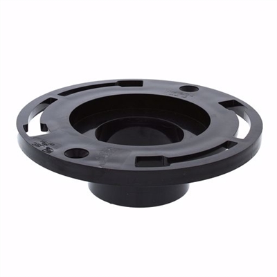 Jones Stephens 3" ABS Closet Flange less Knockout C51301