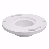 Jones Stephens 3" PVC Spigot Fit Closet Flange less Knockout C51350