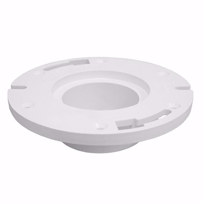 Jones Stephens 3" PVC Spigot Fit Closet Flange less Knockout C51350