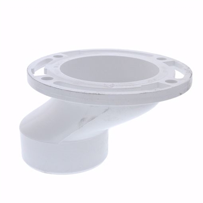 Jones Stephens 3" x 4" PVC Offset Closet Flange C54340