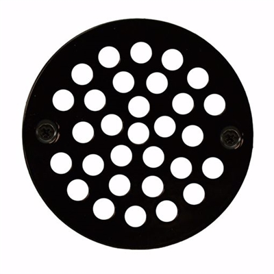 Jones Stephens Black 4-1/4 inch Round Stamped Strainer C6089BL