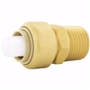 Jones Stephens 3/4in x 3/4in MPT PlumBite Push On Adapter C77418LF