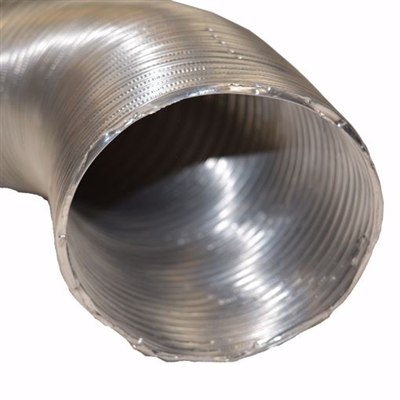 Jones Stephens 5" x 8' Flexible Semi-Rigid Aluminum Ducting D04033