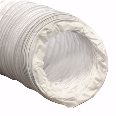 Jones Stephens 4" x 50' Vinyl Hose for Bathroom Fan Vent Kit D04050