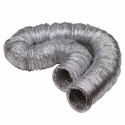 Jones Stephens 4" x 50' Flexible Aluminum Foil Ducting D04060