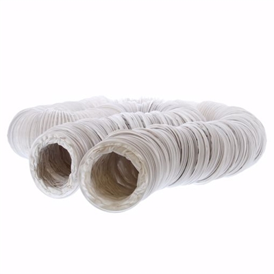 Jones Stephens 3" x 50' Vinyl Hose for Bathroom Fan Vent Kit D04062