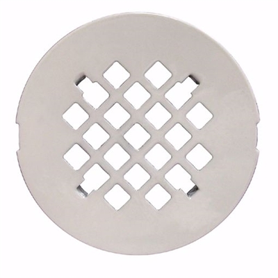 Jones Stephens White Epoxy Coated Replacement Strainer Snap-in D40004