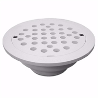 Jones Stephens 2" x 3" PVC Round Area Drain D40600