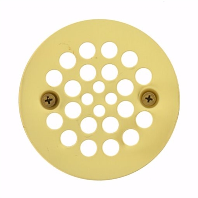 Jones Stephens 4-1/4 inch Polished Brass Replacement Strainer with Screws D41102