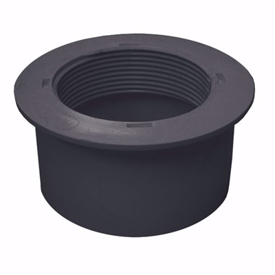 Jones Stephens 4" PVC Inside Pipe Fit Drain Base for 3" Spud D52004