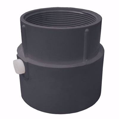 Jones Stephens 4" PVC Pipe Fit Drain Base for 3-1/2" Spud D52005