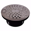 Jones Stephens 4â€ ABS Spud with 6-1/8â€ Stainless Steel Strainer D57107