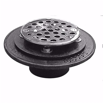 Jones Stephens 2 inch Shower and Floor Drain 2 inch FIP D60102