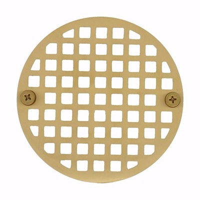 Jones Stephens 4 inch Polished Brass Round Strainer D60782