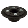 Jones Stephens 2 inch No Hub Cast Iron Shower Drain with Clamp Ring and Bolts D60902I