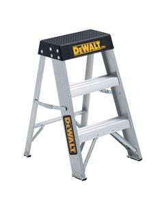 Dewalt 2 ft Aluminum Stepladder 300 lbs Load Capacity DXL2010-02