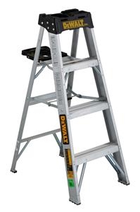 Dewalt 4 ft Aluminum Stepladder 300 lbs Load Capacity DXL2010-04