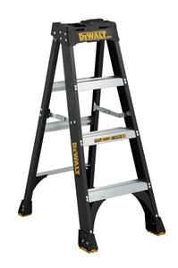 Dewalt 4 ft Fiberglass Stepladder 300 lbs Load Capacity DXL3010-04