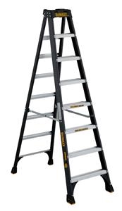 Dewalt 8 ft Fiberglass Stepladder 300 lbs Load Capacity DXL3010-08