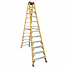 Dewalt 12 ft Fiberglass Twin Front Stepladder 300 lbs Load Capacity DXL3030-12