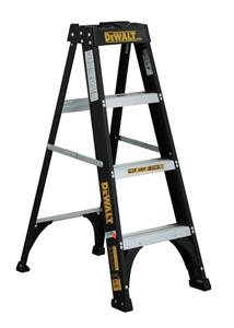 Dewalt 4 ft Fiberglass Stepladder 250 lbs Load Capacity DXL3110-04