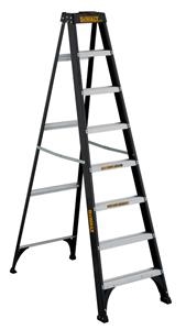 Dewalt 8 ft Fiberglass Stepladder 250 lbs Load Capacity DXL3110-08