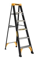 Dewalt 6 ft Fiberglass Stepladder 225 lbs Load Capacity DXL3210-06