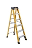 Dewalt 6 ft Fiberglass Stepladder 375 lbs Load Capacity DXL3410-06