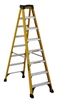 Dewalt 8 ft Fiberglass Stepladder 375 lbs Load Capacity DXL3410-08