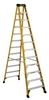 Dewalt 12 ft Fiberglass Stepladder 375 lbs Load Capacity DXL3410-12