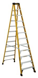 Dewalt 12 ft Fiberglass Stepladder 375 lbs Load Capacity DXL3410-12