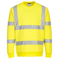 Portwest Eco Hi-Vis Sweatshirt Yellow EC13