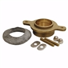 Jones Stephen 2 IPS X 4-1/4 BRASS URINAL FLANGE KIT F10005